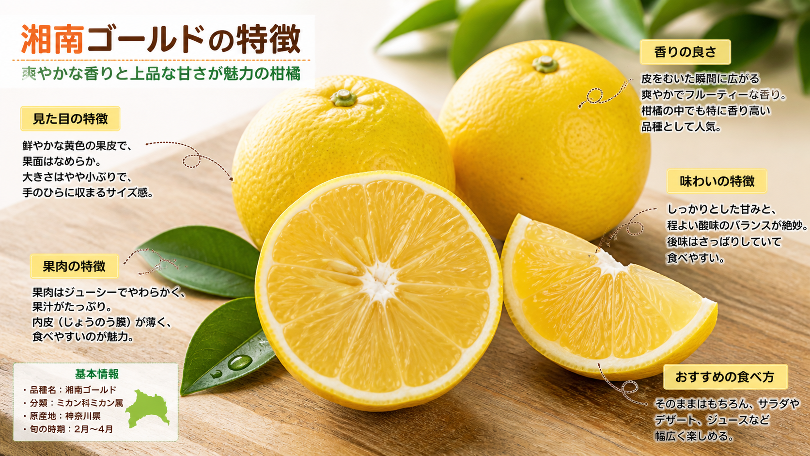 湘南 ゴールド 食べ 方